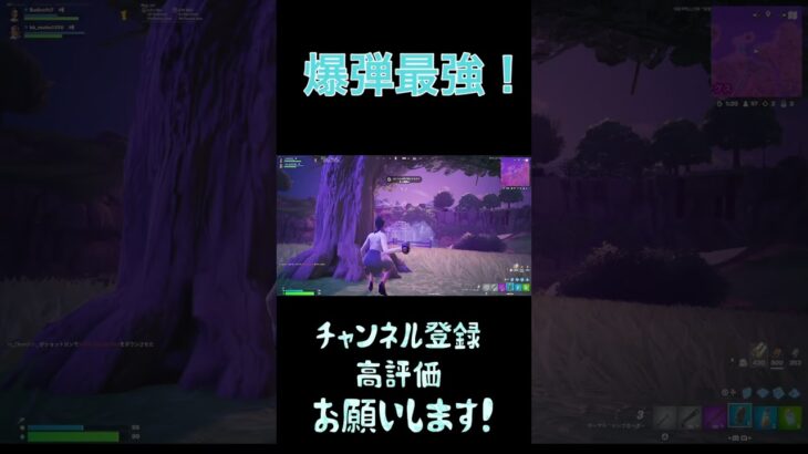 デュオ大会で爆弾使った神プレイ！#フォートナイト #フォトナ #fortnite #fortniteclips #ps5share #フォートナイト大会