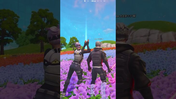 デュオでライトセーバーのトレンドに挑戦 #fortnite #フォートナイト #zerobuild #ゼロビルド#duo #starwars # #fortniteclips #lightsaber