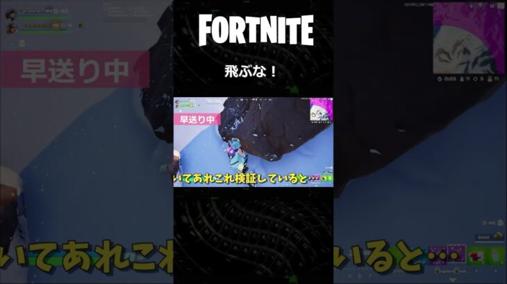 【友デュオ】飛ぶな！ #shorts #フォートナイト #fortnite