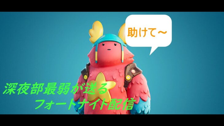 新シーズンらしいよ【深夜部最弱が送るフォートナイト配信】