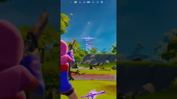 2人共空中マンモスヘッショでデュオ壊滅 #fortnite