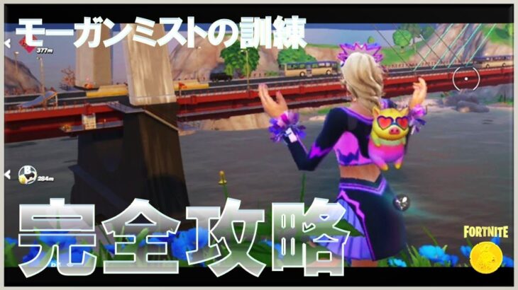 モーガン・ミストの訓練 ストーリークエスト 完全攻略 #フォートナイト #チャプター6 #シーズン3