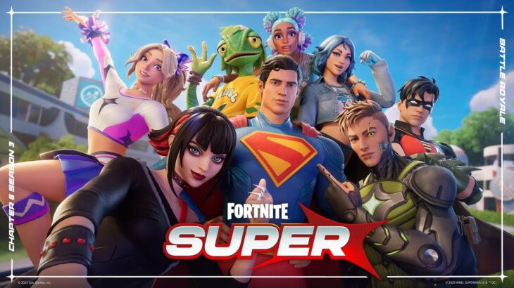 フォートナイト バトルロイヤル チャプター6 シーズン3: SUPER | ムービーゲームプレイトレーラー