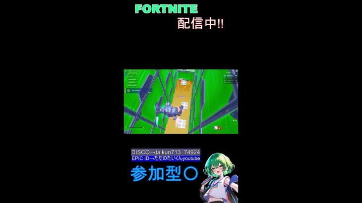 【Fortnite/フォートナイト】（デュオ）カスタムリロード【えんばーchさん主催】　参加型〇　#fortnite #フォートナイト #参加型