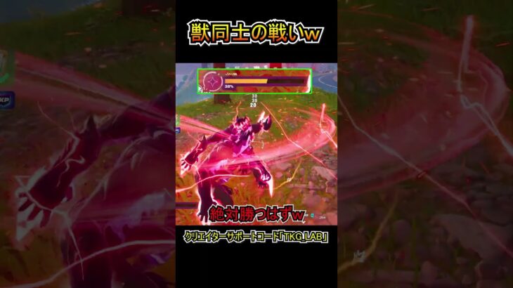 獣同士のノーガードの殴り合いが勃発ｗｗ【フォートナイト/Fortnite】#shorts