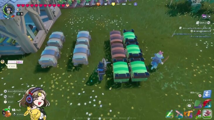 (Twitchアーカイブ)【Fortnite】ストームエリア攻略の為の資材集め(フォトナレゴ)