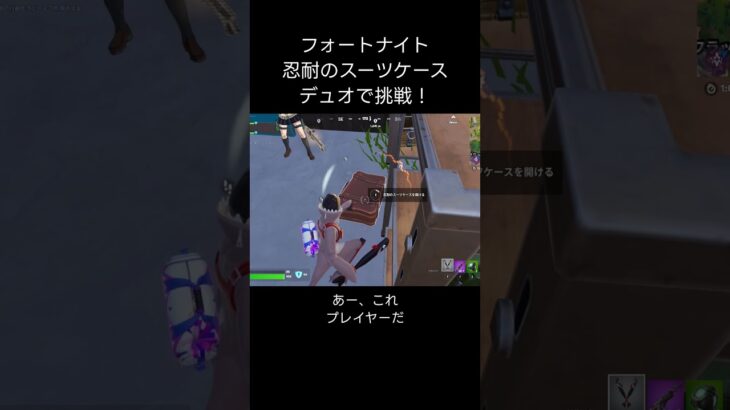 #fortnite #フォートナイト #忍耐のスーツケース  #ゼロビルドデュオ #epic