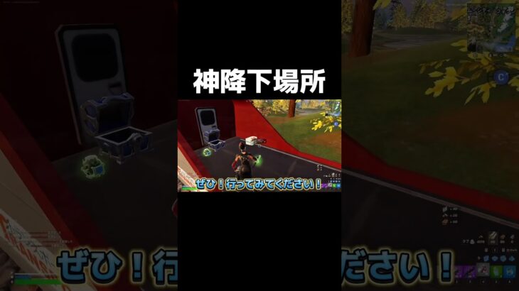 【最強降下場所】ソロで降りるなら絶対ここ！！#フォートナイト #fortnite #shorts