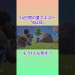 14日間の夏クエスト 8日目 #フォートナイト #fortnite #攻略 #ハンマーアサルトライフル