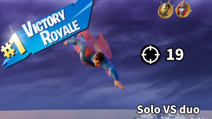 19 Elimination Solo vs duo Wins Full Gameplay (Fortnite Chapter 6　season2)