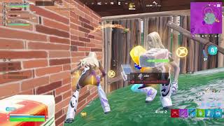 スクワッド大会デュオで2位まで伸ばした【フォートナイト】