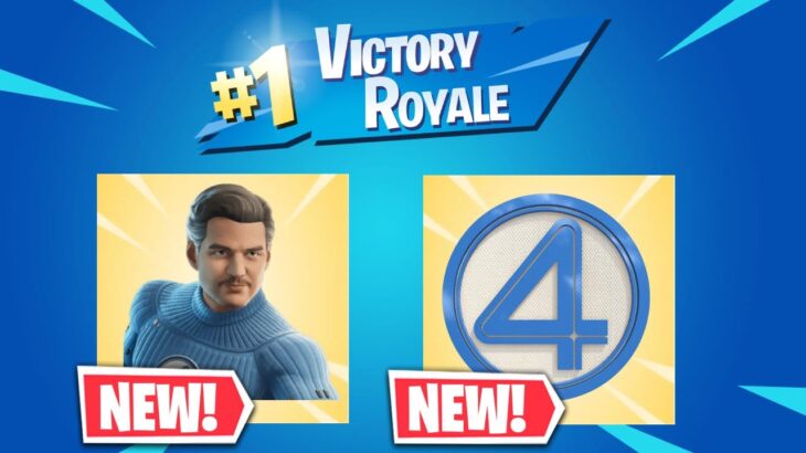 Fortnite Fantastic Four Challenge 1 Zero Build Solo (NEW SKINS)