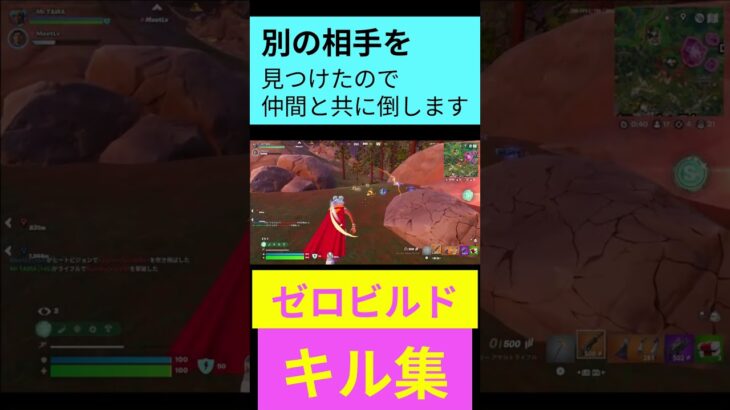 (利用者さん作成）　ゼロビルドデュオキル集 #fortnite #フォートナイト #shorts