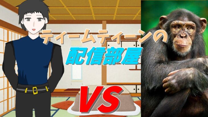 ティームティーンのフォートナイトソロマッチ配信