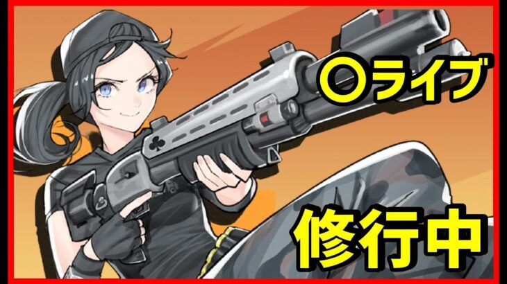 【修行】今日もただただ対面練習【フォートナイト】