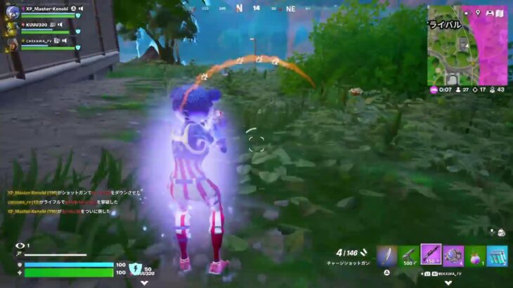 [フォートナイト] 2人でレベル上げリロード😿!!