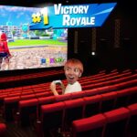 映画館借し切ってFORTNITEしてみた！【フォートナイト】
