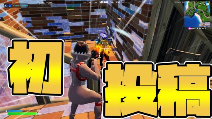初投稿なので普通にリロードソロ【Fortnite】