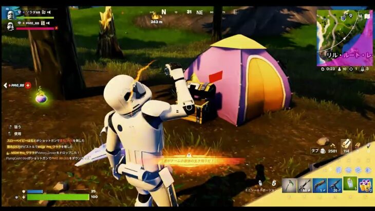 Fortnite　リロードランク　デュオ　フィッシュスティック何をしたかったの？