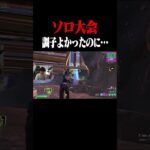 ソロ大会、調子よかったのに・・・【フォートナイト/Fortnite】