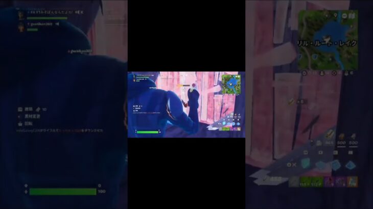 Switchでやってる時のデュオでなぜか3v1　#shorts #フォートナイト #gaming #ばずれ