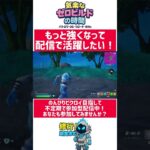 役に立てるようにソロ練#fortnite #ゼロビルド #shorts