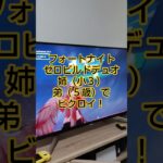 姉弟でフォートナイトゼロビルドデュオ、ビクトリーロイヤル！#shorts #フォートナイト #fortnite #ビクロイ