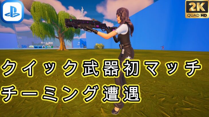 フォートナイト｜ソロ｜クイック武器戦デビュー