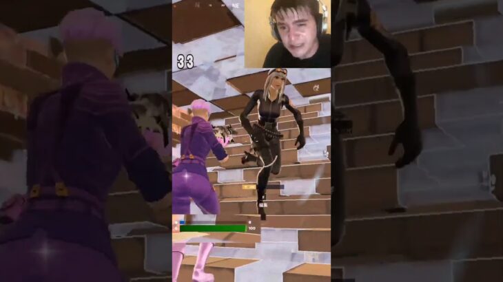 【神回】ソロリロードで資材0枚からまさかの…【フォートナイト/ゆっくり実況】 #フォートナイト #fortnite #shorts