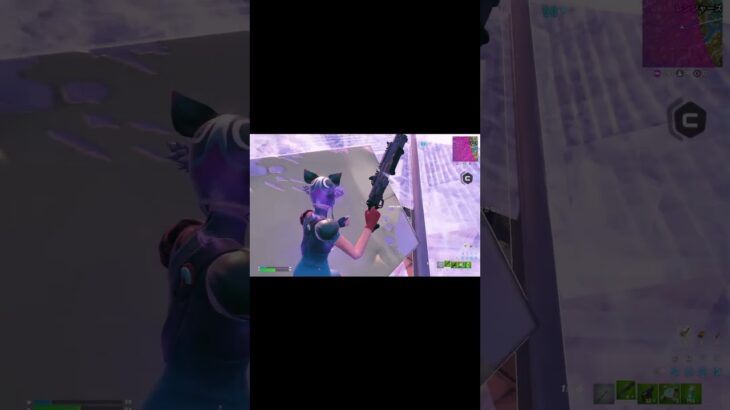 フォートナイト 資材0だけど運よかった #shorts #フォートナイト #fortnite #clip #clips #賞金付き #ソロ #ランク #フォトナ #1v1 #対面 #練習
