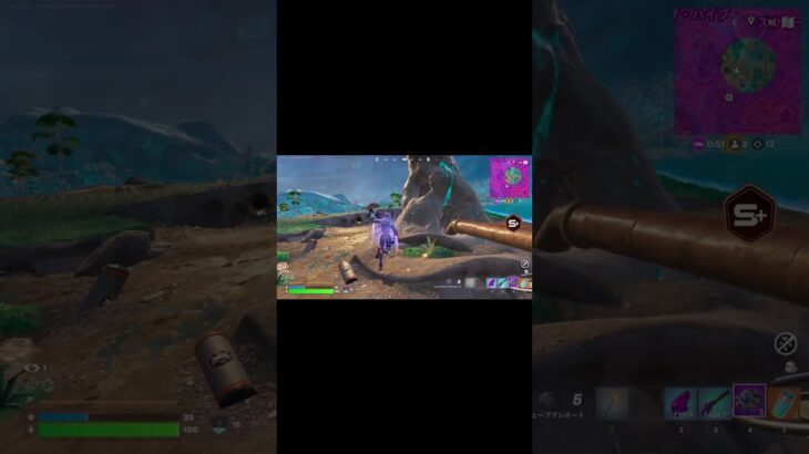 ゼロビルド10回目のソロビクロイs6c4【フォートナイト/Fortnite/ビクロイ】 #フォートナイト #fortnite #shorts  #ゼロビルド＃ビクロイ＃ソロ＃ソロビク