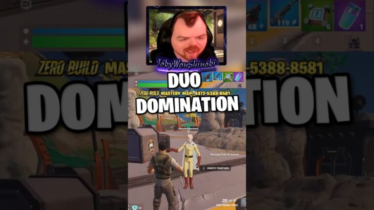 Dynamic duo GOES BRRR #fortnite #fortniteclips