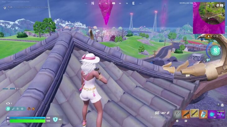 Fortnite フォートナイト ゼロビルド ソロ C6S3 プレイ動画 (2025-08-01)
