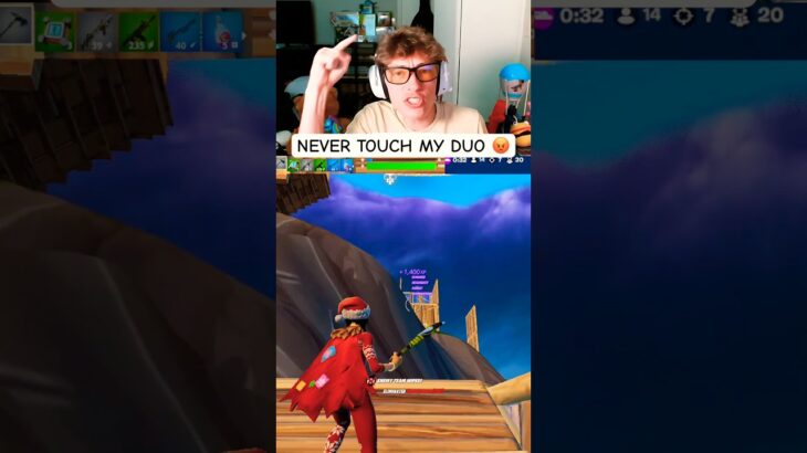 Never touch my duo 😡 #gaming #fortnite #fortniteclips