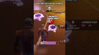 UNLIMITED LAUNCH PADS GLITCH GLITCH in Fortnite Season 4😳 (Chapter 6) #fortnite #foryou #shortsfeed