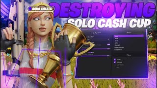 Using The BEST Fortnite CHEATS To Destroy Pros In The Solo Cash Cup 🏆