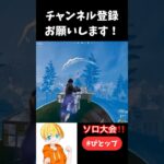 #ソロ大会 #fortnite #fortniteclips #フォートナイト #CH #ぴよぴよ #ぴとップ #PIT