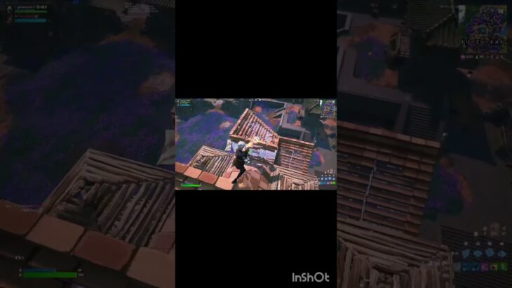 フォートナイトデュオディビジョン3で神プレイ（落下） #フォートナイト #fortnite #フォトナ #ショート #shorts