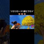 【3連ビクロイ】ソロリロード！！【フォートナイト/Fortnite】