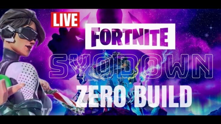 [Fortnite]生配信！おしゃべりしながらソロやります！ゼロビルド