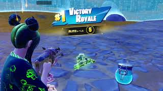 Fortnite Blitz(Solo) 16Kills Win Billie Eilish Skin 30FPS フォートナイト ソロ フォトナ