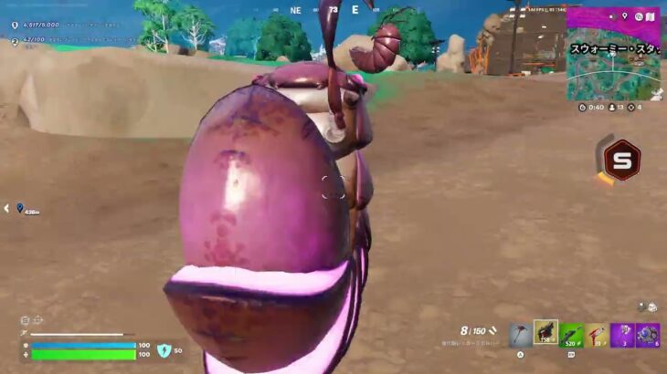 Fortnite フォートナイト ゼロビルド ソロ C6S4 プレイ動画 (2025-09-29)