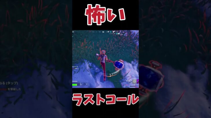 【怖っ】ラストコールと出会ったら、、、#フォートナイト #Fortnite#ゼロビルド#ゲーム実況#ショート #shorts