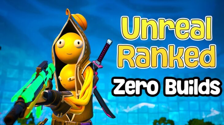 High Elimination Unreal Ranked Zero Builds Solo (Fortnite Chapter 6 Season 4)