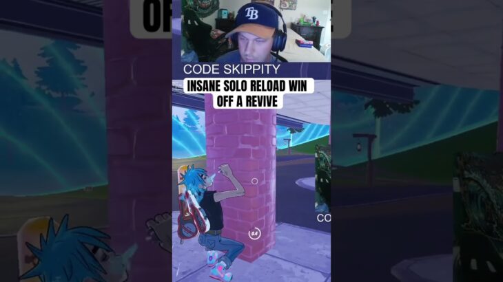 INSANE SOLO RELOAD WIN OFF A REVIVE 🤯😱 #fortnite