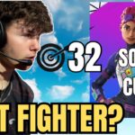 Is Ajerss The Best Fighter? 32 Kills In Solo Cash Cup!