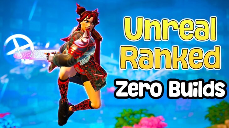 *NEW* Mythic Sword in Unreal Ranked Solo Zero Builds! (Fortnite C6S4)