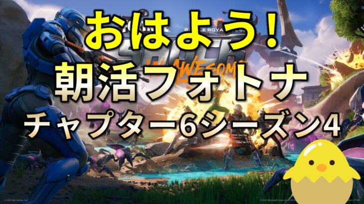 【朝活】フォートナイト（非参加型/野良スク）