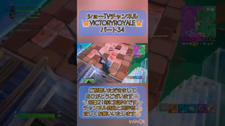 【フォートナイト】 ビクロイ集 パート34 バトルロイヤルデュオ 小学3年生