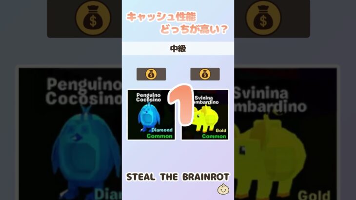 【Fortnite/ブレインロット】キャッシュ性能クイズ｜コモン編！何問分かる？